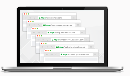 certificat ssl san multi-domaines england