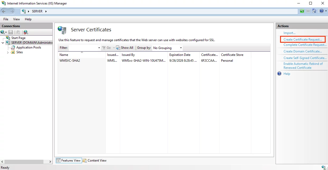 ssl - CSR-2-HEBERGEMEUR WEB