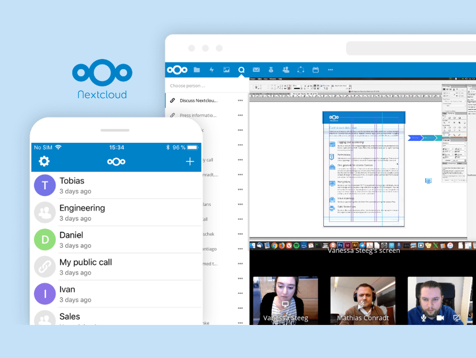Nextcloud file sharing and online collaboration solution